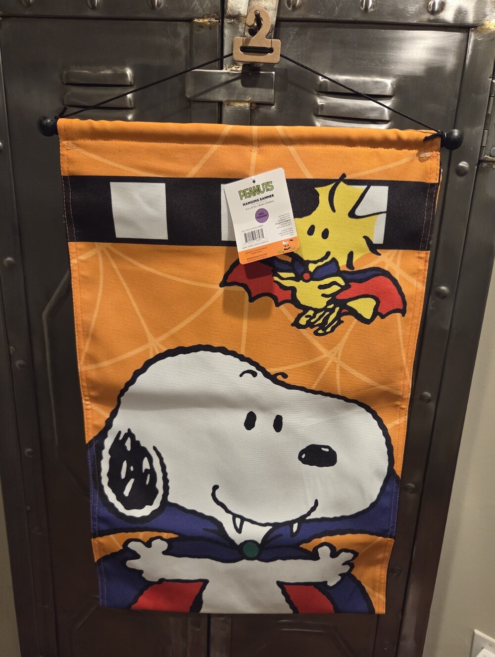 NWT Peanuts 1.39-ft W x 4.25-ft H Halloween Banner